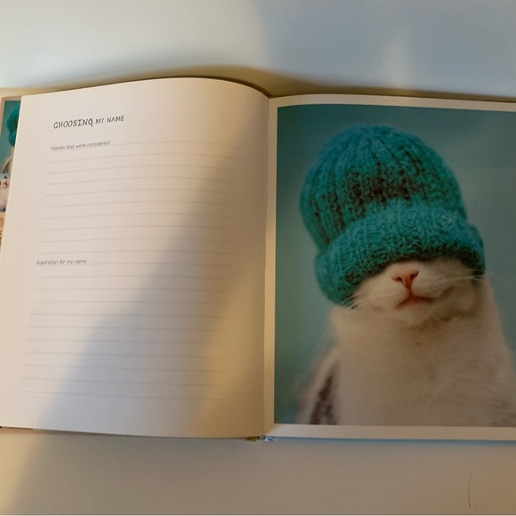 My cat record book hardcover keepsake journal by photographer Rachel hale - Picture 2 of 11